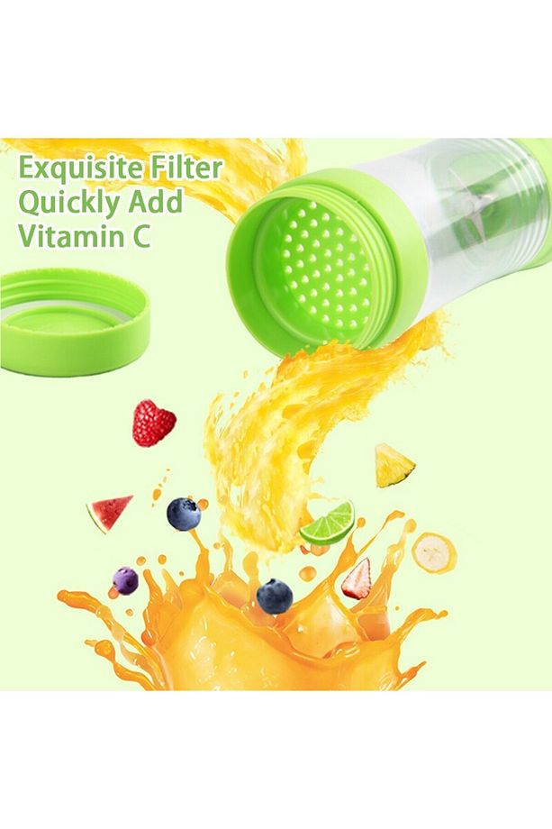 Taşınabilir Mini Blender Şarjlı Mikser Mutfak Meyve Suyu Smoothie Blender Smoothie Myve Syu Sıkacağ - 5