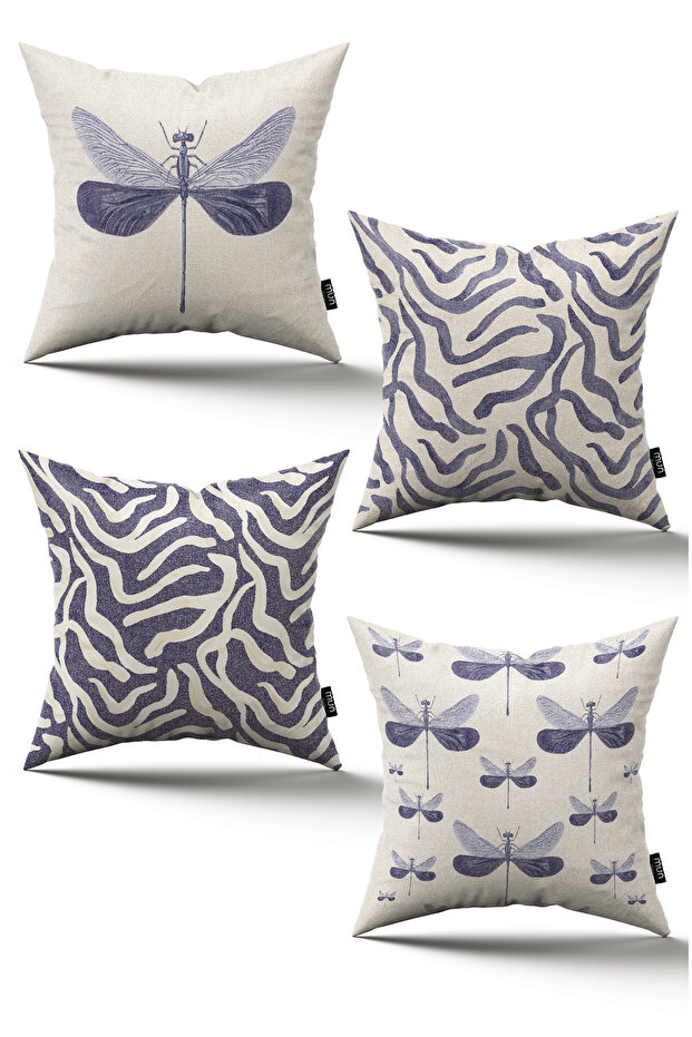 Digital Printed, Babyface Throw Pillow Cover, Double Sided Hidden ZipperSet of 4