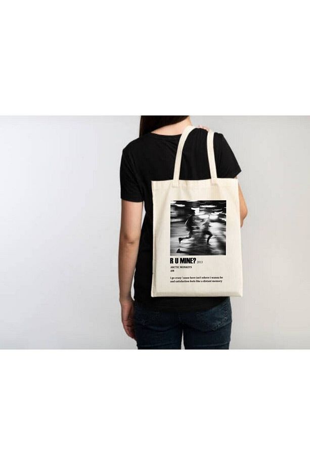 Arctic Monkeys Tasarım Tote Bag Bez Çanta - 2