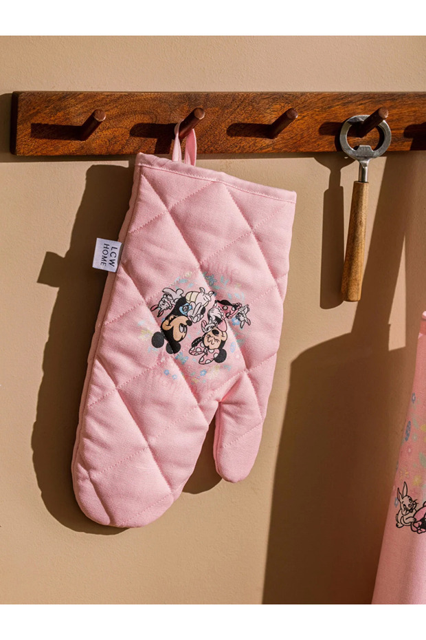 LCW HOME Mickey ve Minnie Mouse Baskılı Fırın Eldiveni - 1