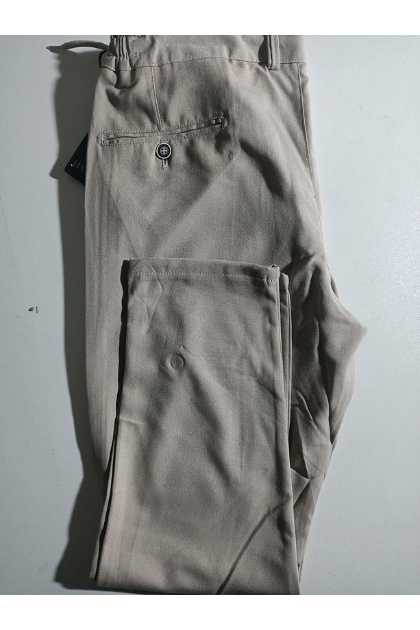 jivensi jagger bel lastikli bağcıklı slimfit pantolon - 5