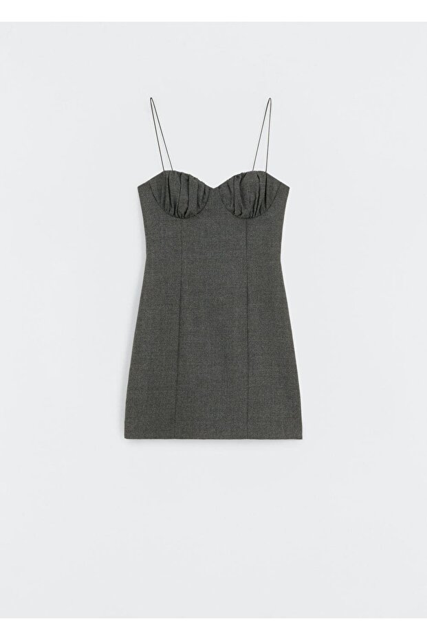 Derin Dekolteli Elbise - 3