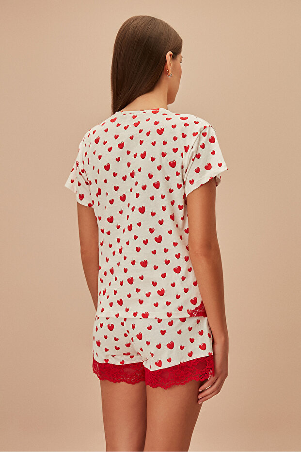 Heart Şort Takımı - 3