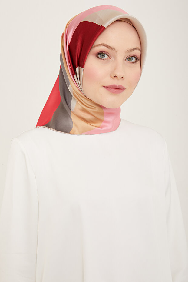 ARMINE SILK SCARF 9148D (TWILL)