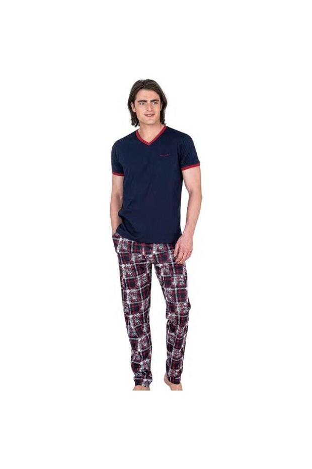 PİERRE CARDİN 6046 V-NECK PAJAMAS SET