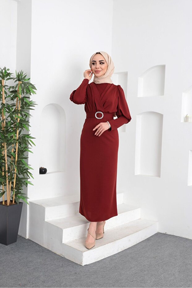 ÇAPRAZ SUKUBA ELBİSE - 3