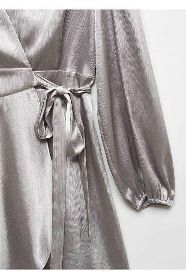 Anvelop Saten Elbise - 6