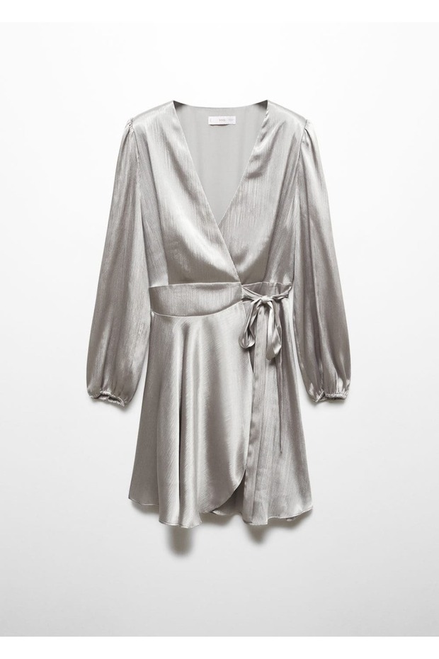 Anvelop Saten Elbise - 3