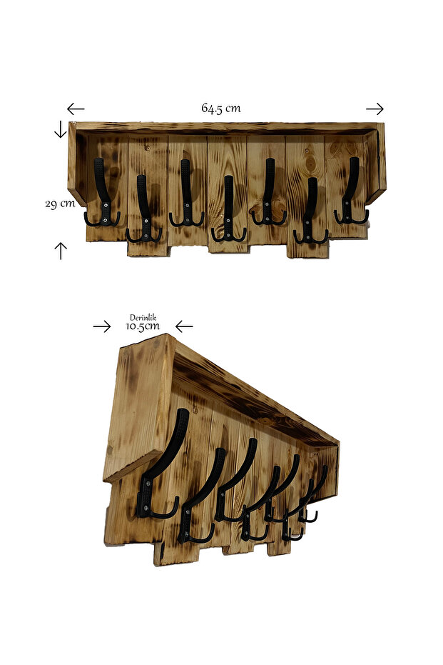 Ahşap Askılık - 1