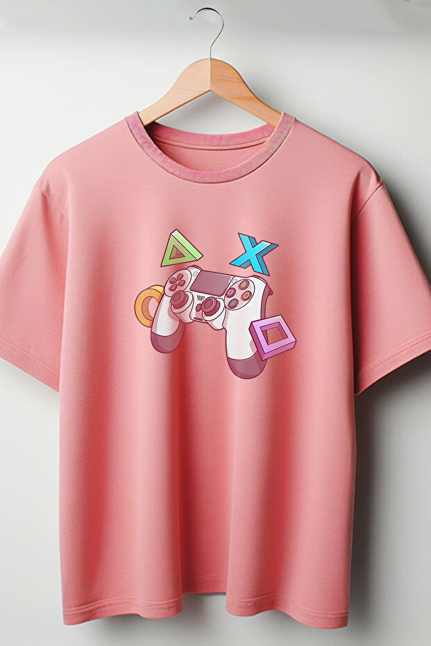 Gamer Gamer Printed Oversize T-Shirt