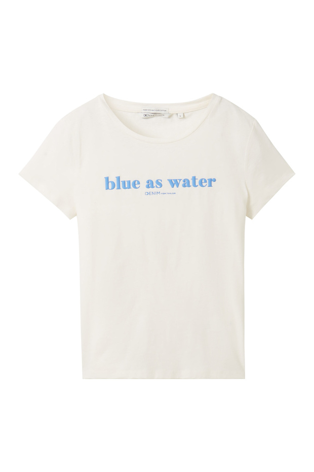 bedrucktes Basic-T-Shirt - 6