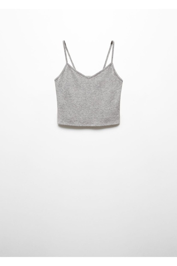 Ince Askılı Bluz - 3