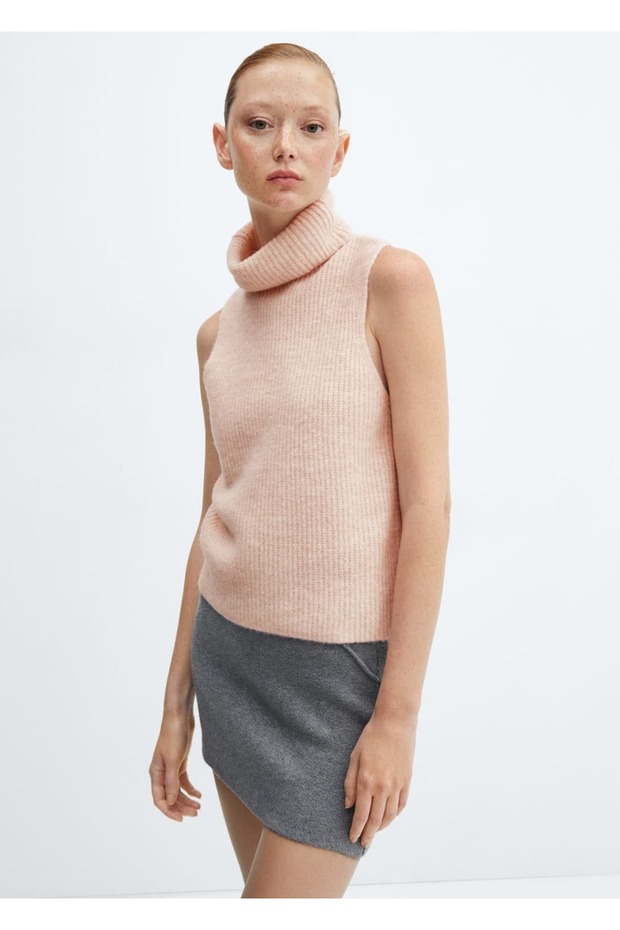 Balıkçı Yaka Bluz - 1