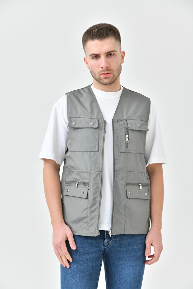 Çok Cepli Bondit Yelek - 2