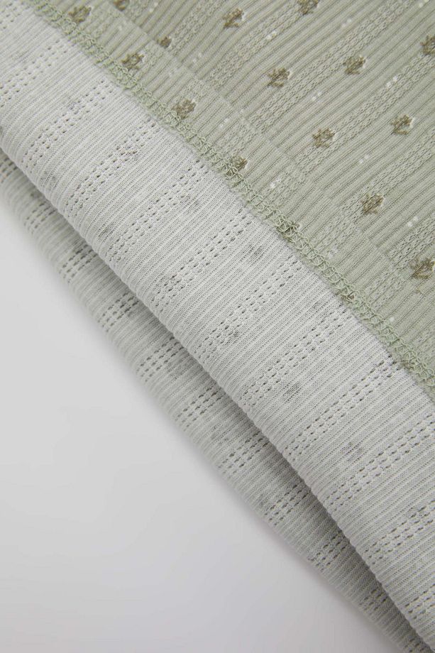 Kız Bebek Pijama Takımı Çiçekli Uzun Kollu Üst Beli Lastikli Uzun Alt C0656a524sp - 4
