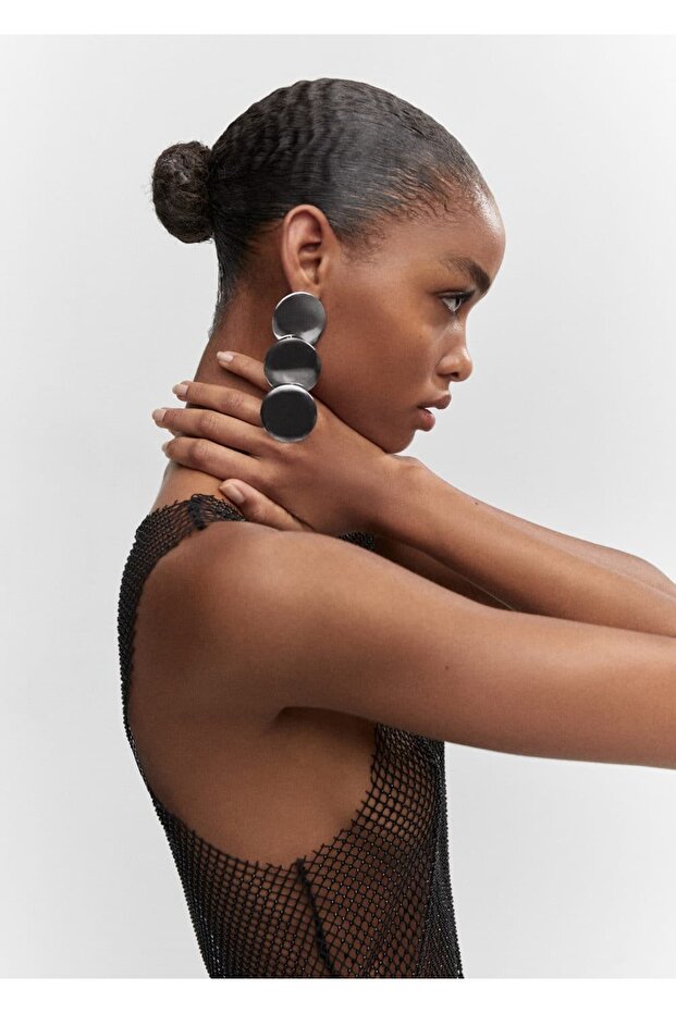 Netzbluse mit Kristalldetail - 6