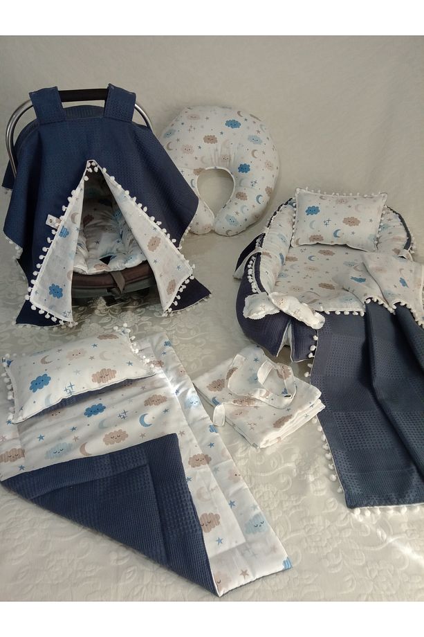 Puset örtüsü , puset minderi emzirme önlüğü ,emzirme yastığı,babynest  ,battaniye ,altaçma - 1