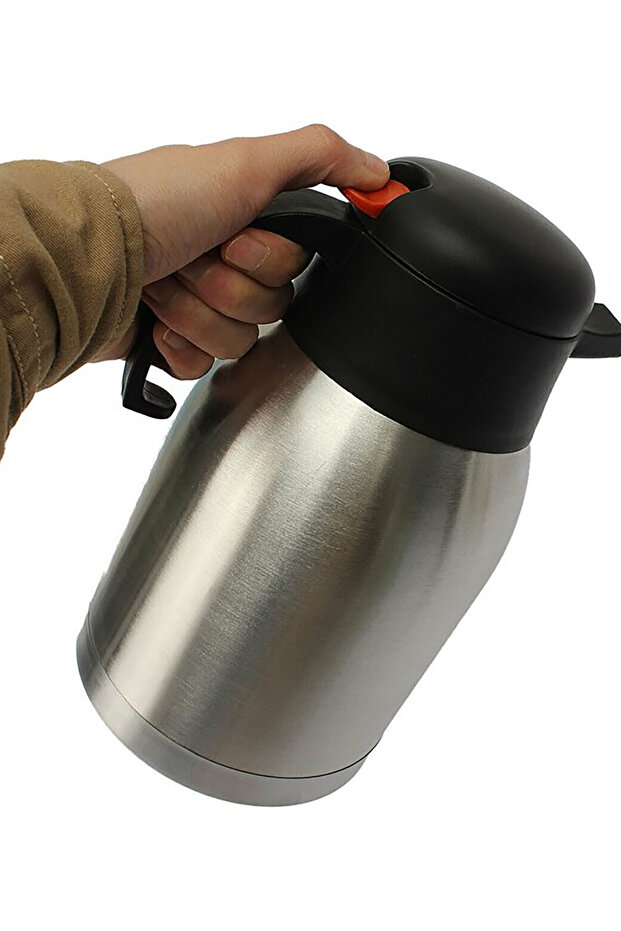 Penguen 2.5 Lt Çift Kat Çelik Çay Termos - 3