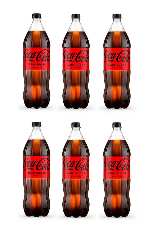 Coca Cola Kola Zero Sugar 1,5 Lt X 6 Adet - 1