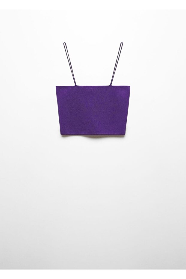 Triko Cropped Bluz - 3