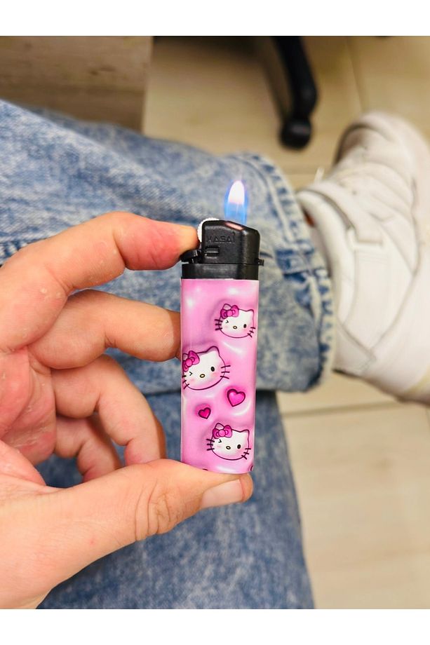 Hello Kitty Kalpler Gazlı Çakmak - 1
