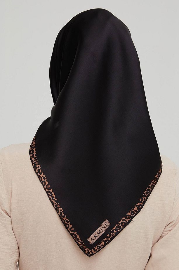 2021-2022 Sonbahar Kış Sezonu Twill Ipek Eşarp Modelleri 8660d-02 - 3