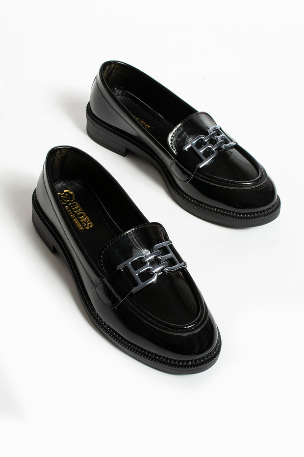 Tegan Women's Loafer Moccasin Casual Buckle Detail Daily Shoes