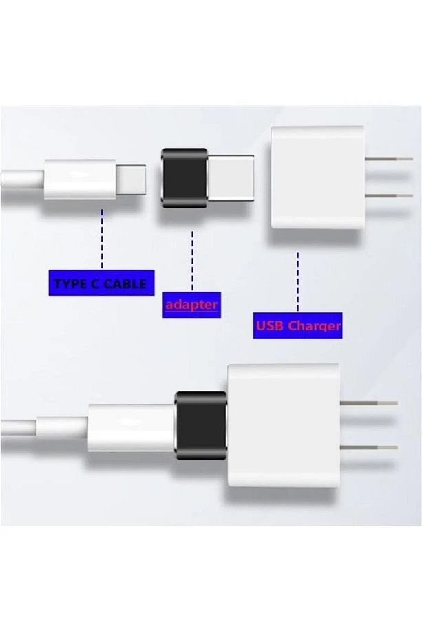 Type C Dişi To Usb 3.0 Erkek Çevirici Dönüştürücü Adaptör - 2
