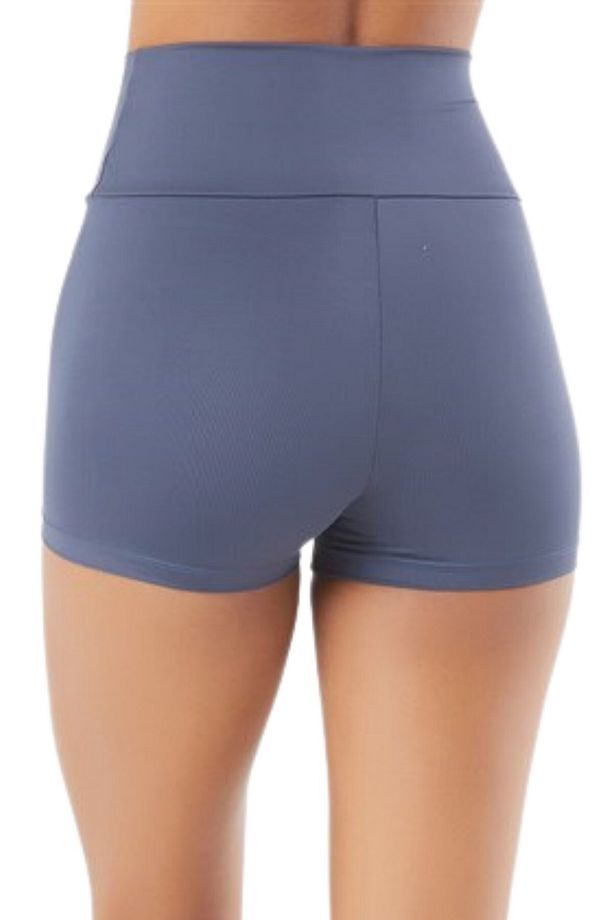 Kadın Mini Spor Şort Tayt Yüksek Bel Sıkılaştırıcı 7400 - 1