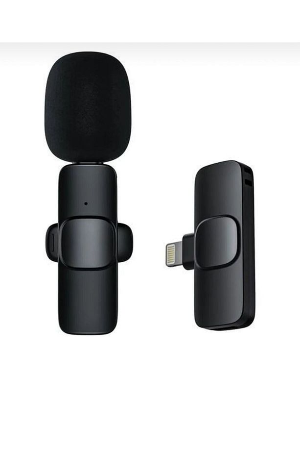 Kablosuz Yaka Mikrofonu Lightning Iphone 11 ,12,13,14 Uyumlu Mini Mikrofon - 1