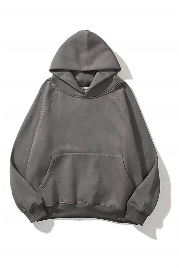 Unisex Basic Sweatshirt Hoodie - 1