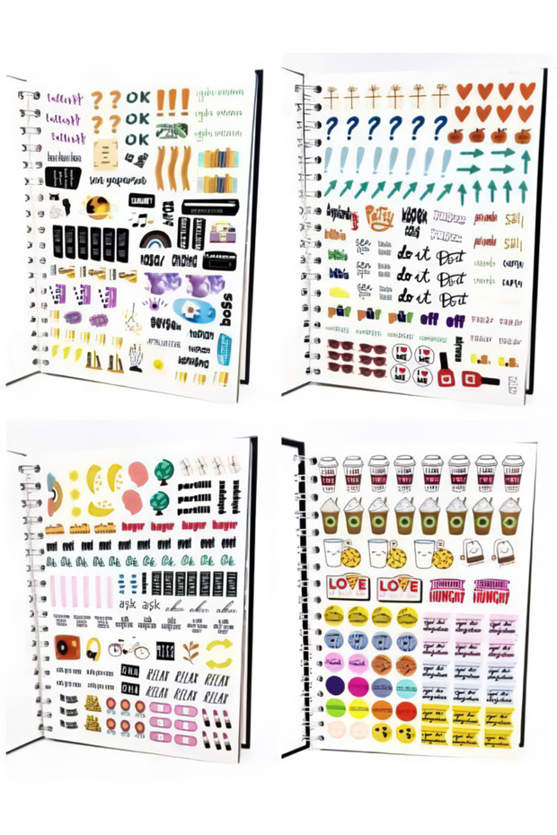 Telli Planlayıcı Defter Ajanda - Küçük Bi Yıkıldım - 2