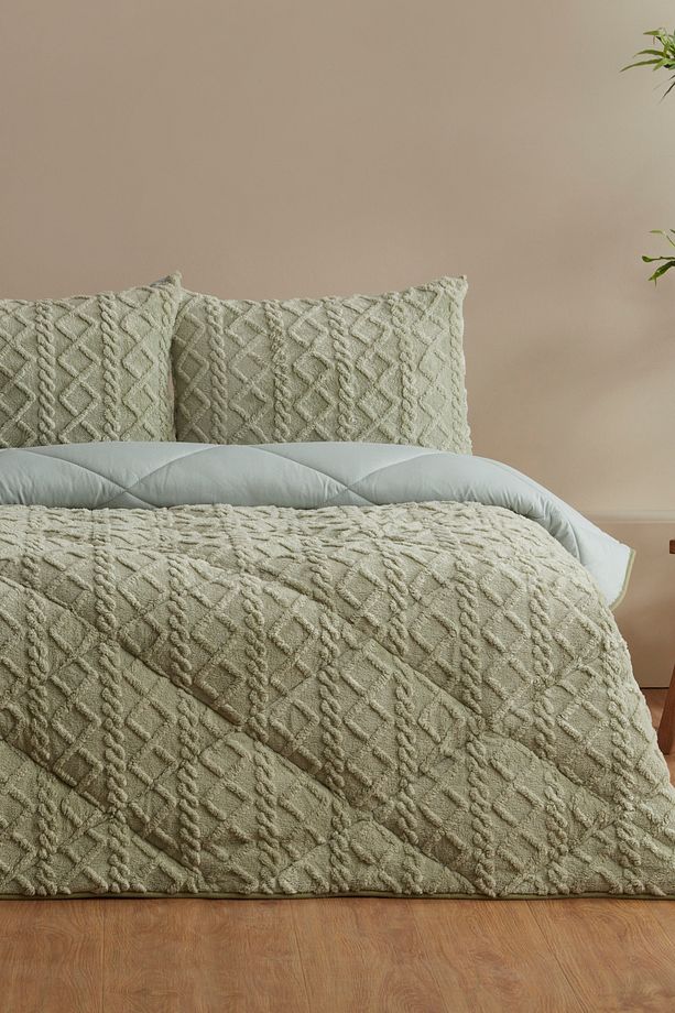 Softy Tek Kişilik Comfort Set Yeşil - 1