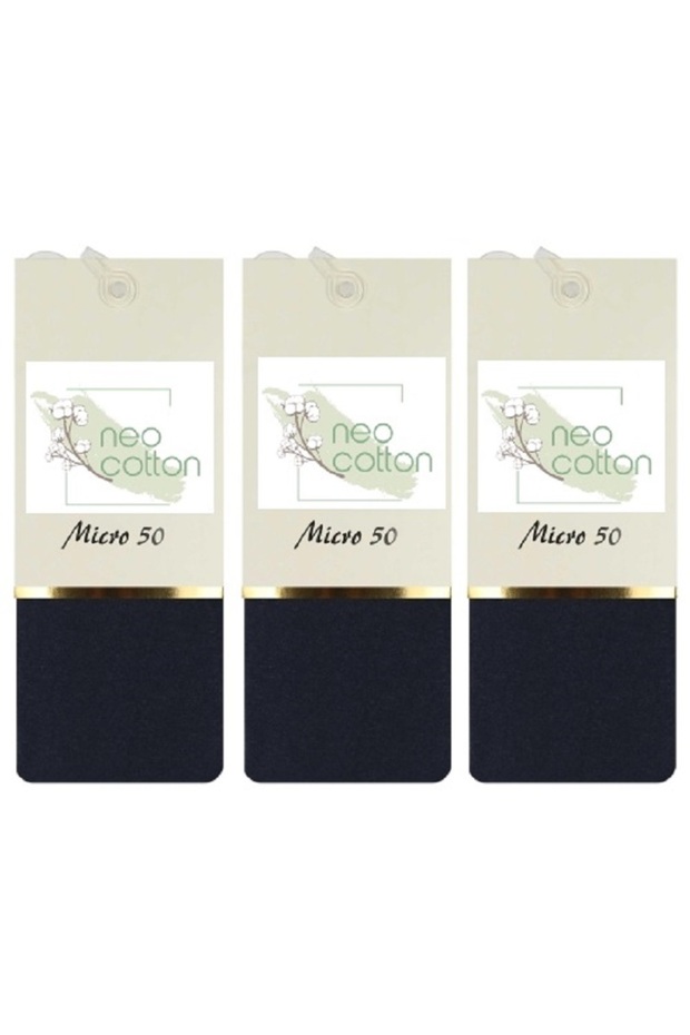 Micro 50 Den 3 Pieces Baby Girl Pantyhose