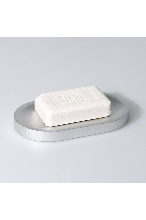 Luxe Solid Soap Dispenser Silver - 2