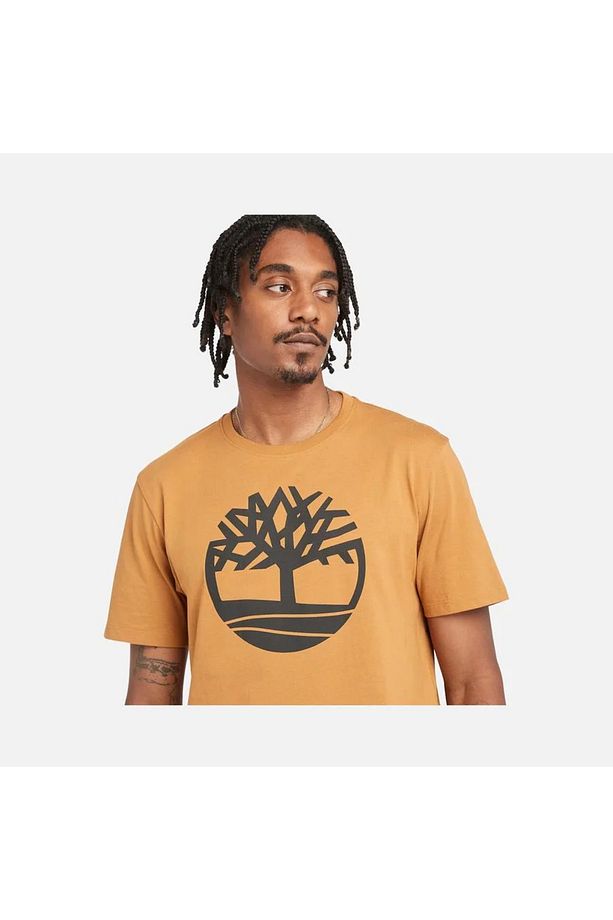 Tree Logo Short Sleeve Tee Erkek Sarı Tshirt Tb0a2c2rp571 - 3