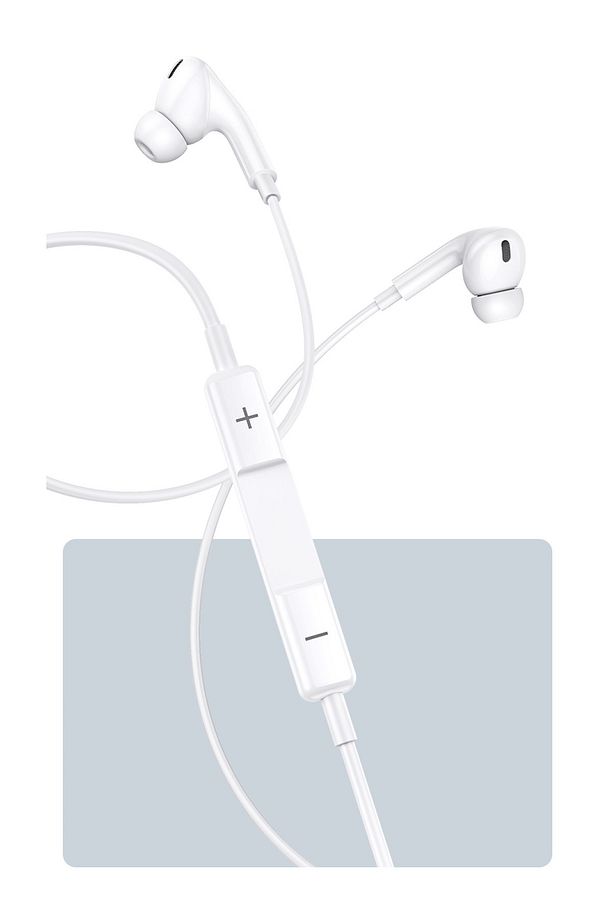 Tüm Androidlere Uyumlu Type-c Girişli Mikrofonlu Kablolu Kulaklı - 1