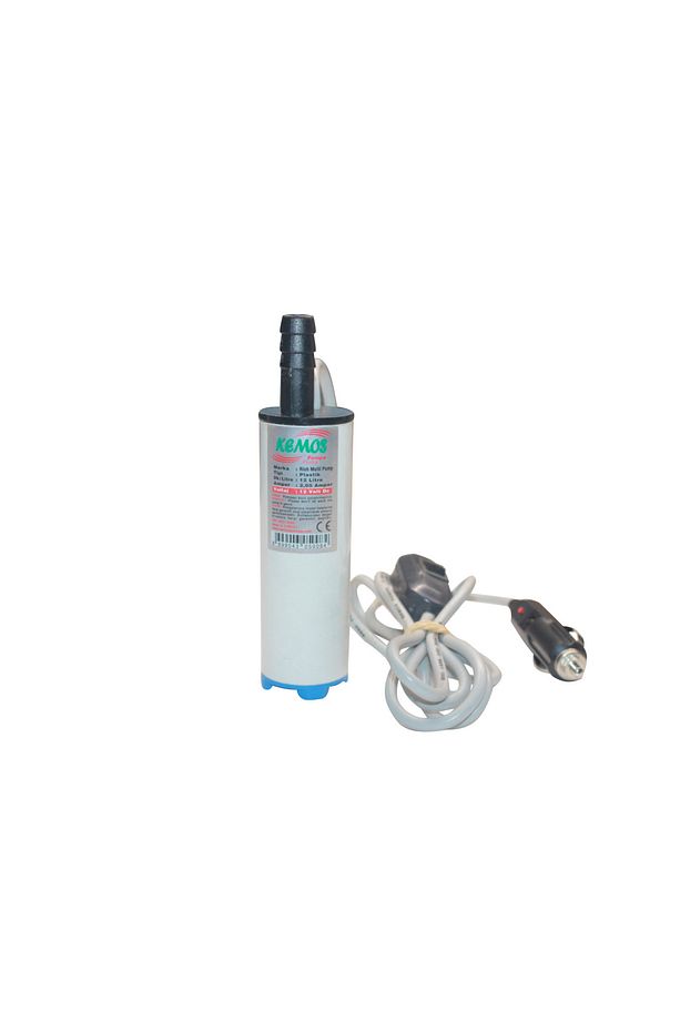 RİCH 12 VOLT KROM DALGIÇ TİPİ SIVI AKTARMA POMPASI(ARAPUAR + ÇAKMAKLIK) - 1