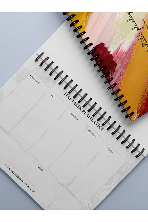 Weekly Planner 52 Weeks Planning Notebook - A5 Spiral Notebook - 2