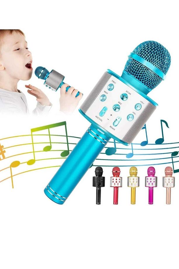 Karaoke Bluetooth Mikrofon Hoparlör - 4