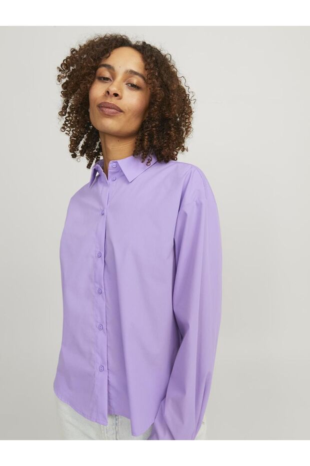 Gömlek - Mor - 8