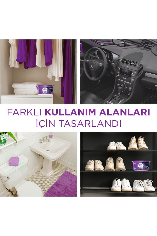 Mini Jel Oda Kokusu, Lavanta Ferahlığı, 70 g - 5