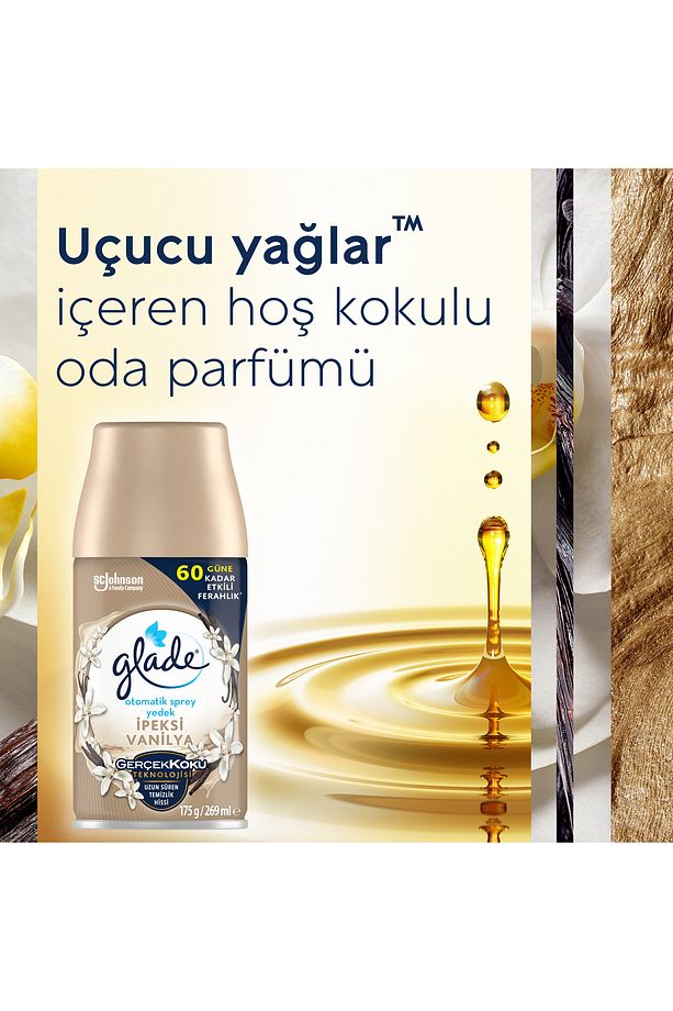 Otomatik Sprey Yedek İpeksi Vanilya 269ml 1 Yedek - 9