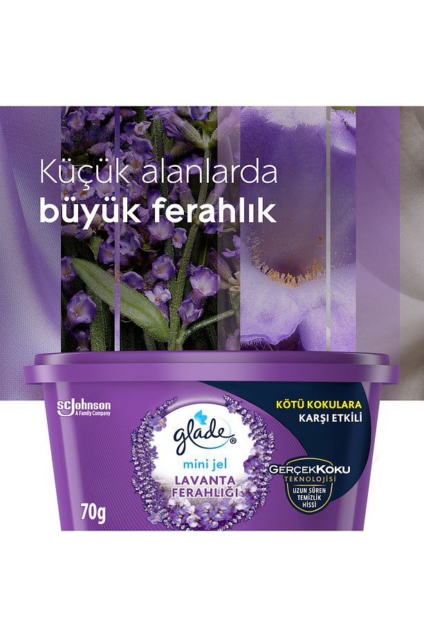 Mini Jel Oda Kokusu, Lavanta Ferahlığı, 70 g - 4