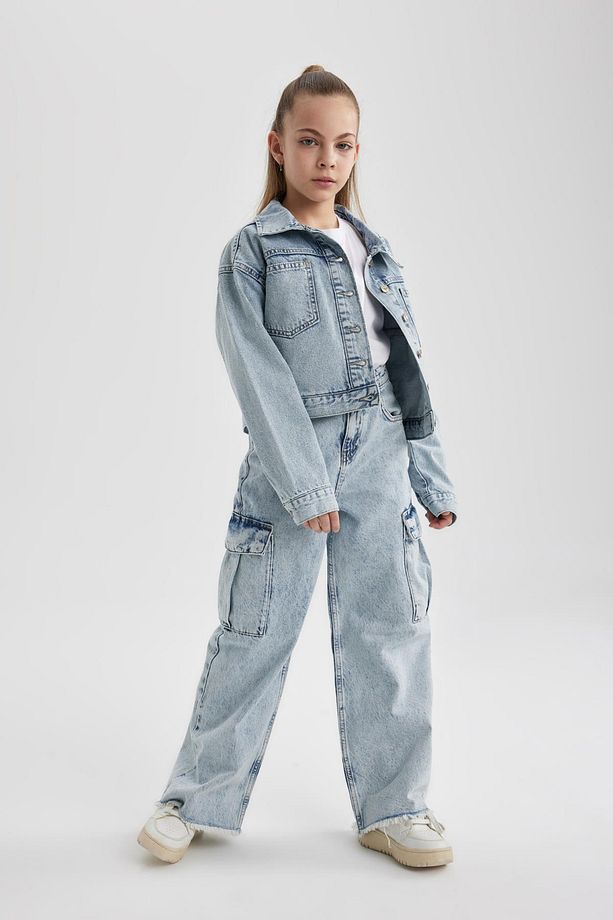 Kız Çocuk Jean Ceket B9857A824SP - 2
