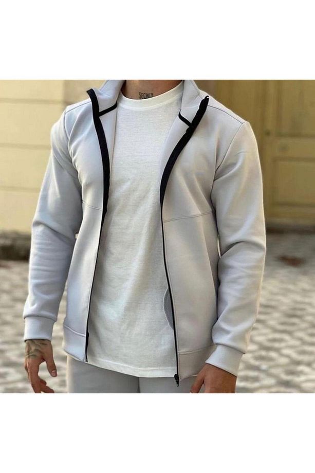 SCUBA KUMAŞ SLİM FİT DAR KESİM TEK CEKET - 1