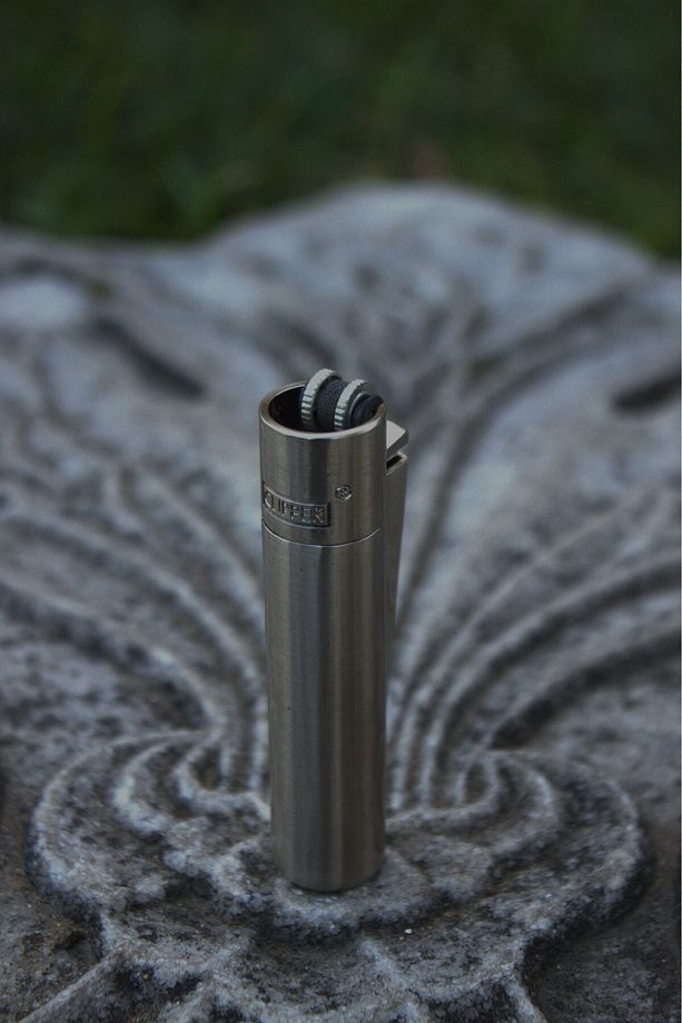 Clipper Kişiselleştirilebilir Orijinal Metal Taşlı Çakmak - 1