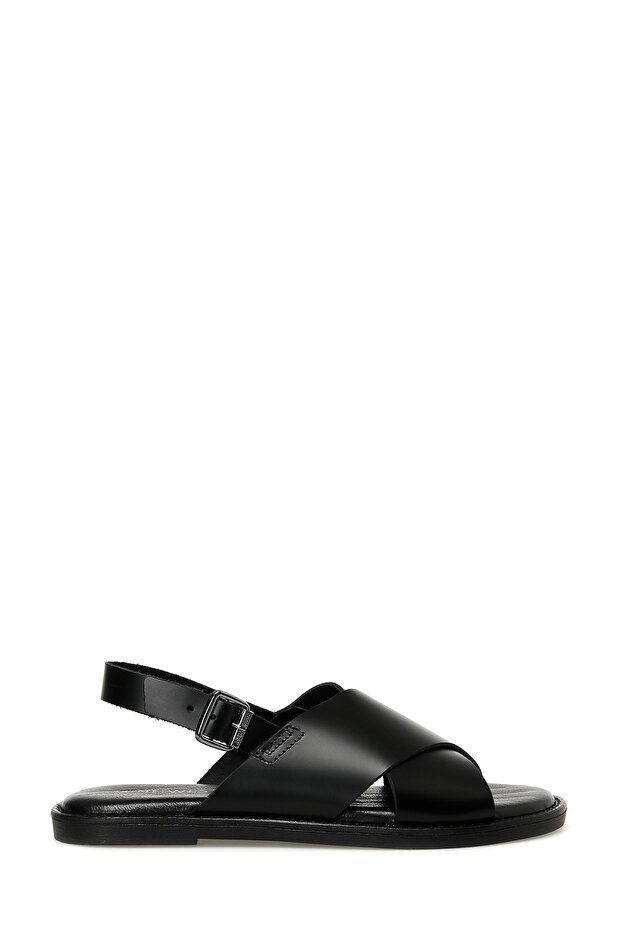 Ojusty 3Fx Women's Black Flat Sandals
