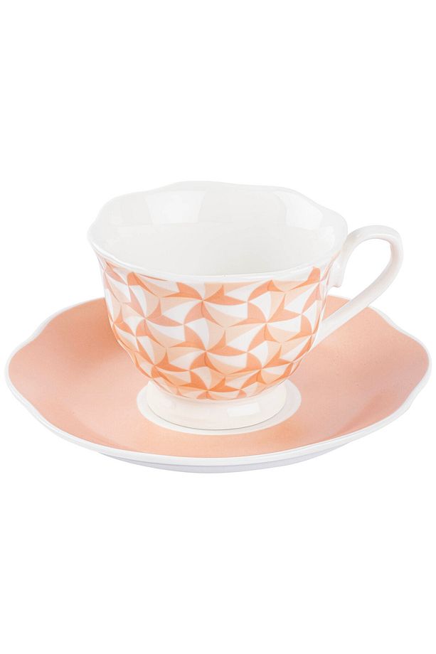 012-01-2Lİ PINK WIND NEW BONE KAHVE FİNCAN TAKIMI - 1