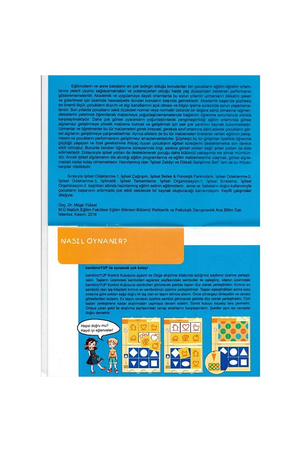 Dizge 3-4 Yaş Işitsel Dikkat Seti 11 Kitap Kontrol Kutusu - 4